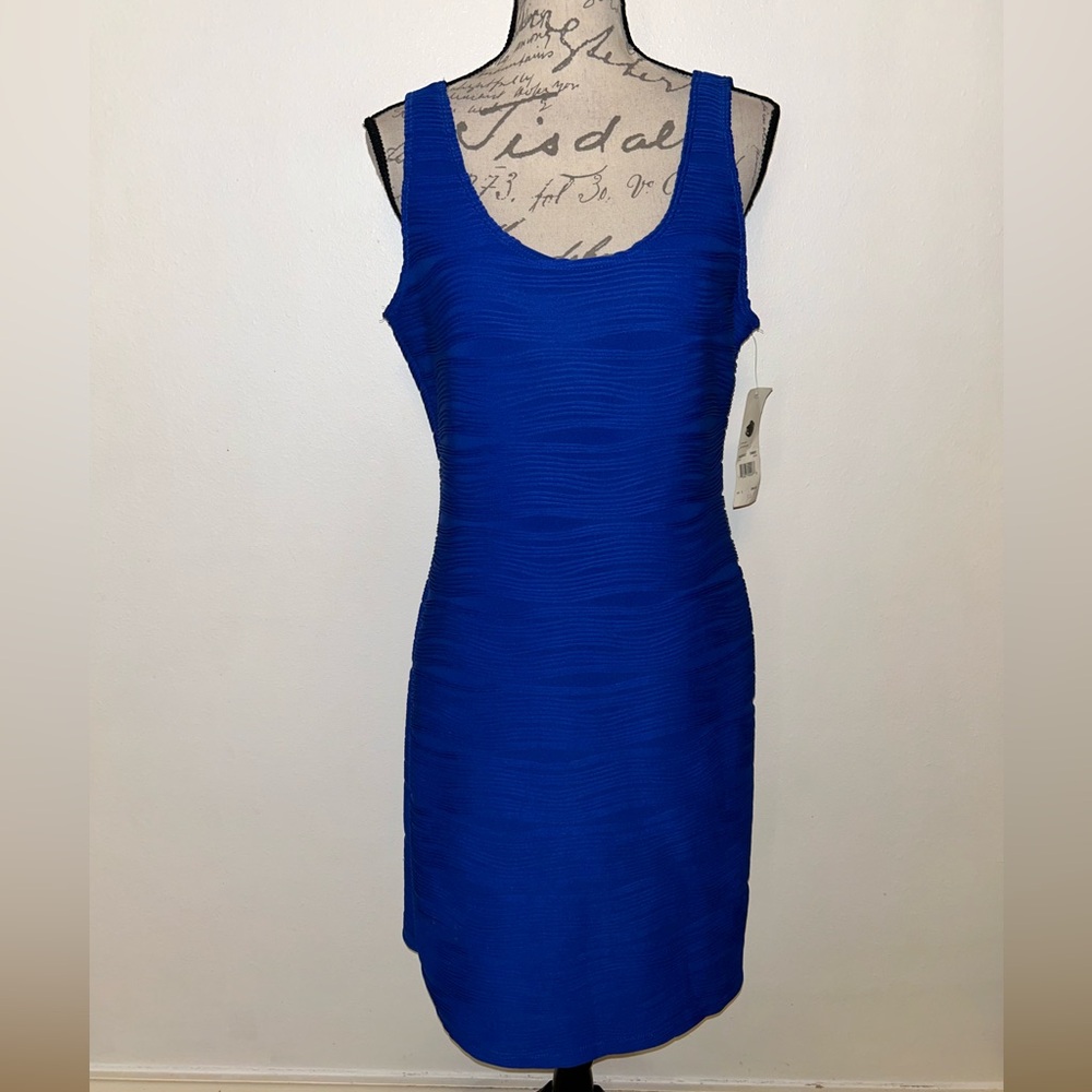 💙♦️NWT NY Collection Ripple Stretch Dress💙 - Picture 8 of 10
